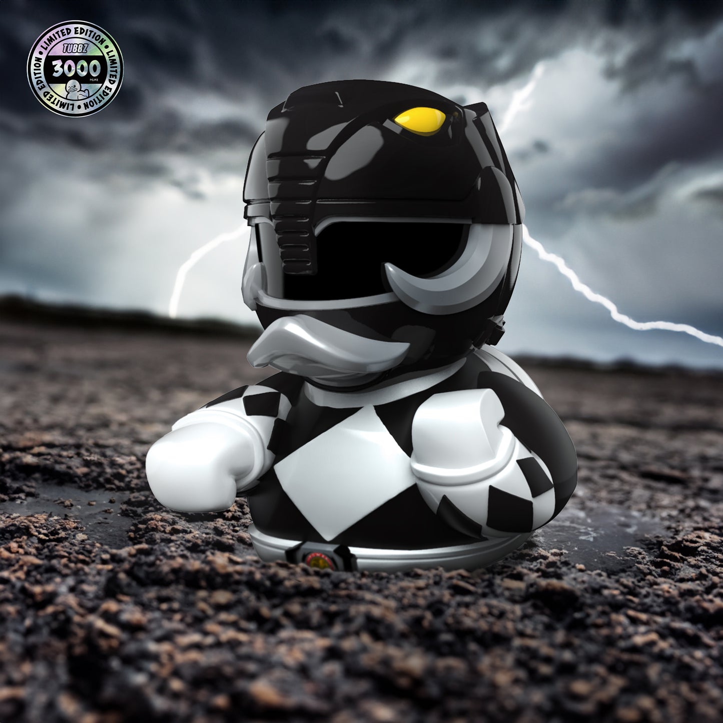 POWER RANGERS BLACK RANGER (MIGHTY MORPHIN) TUBBZ COSPLAY DUCK COLLECTIBLE (LIMITED EDITION) - KUWAIT