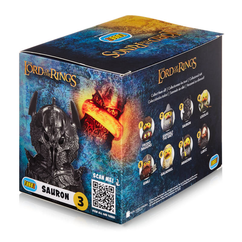 LORD OF THE RINGS SAURON TUBBZ (BOXED EDITION) - KUWAIT