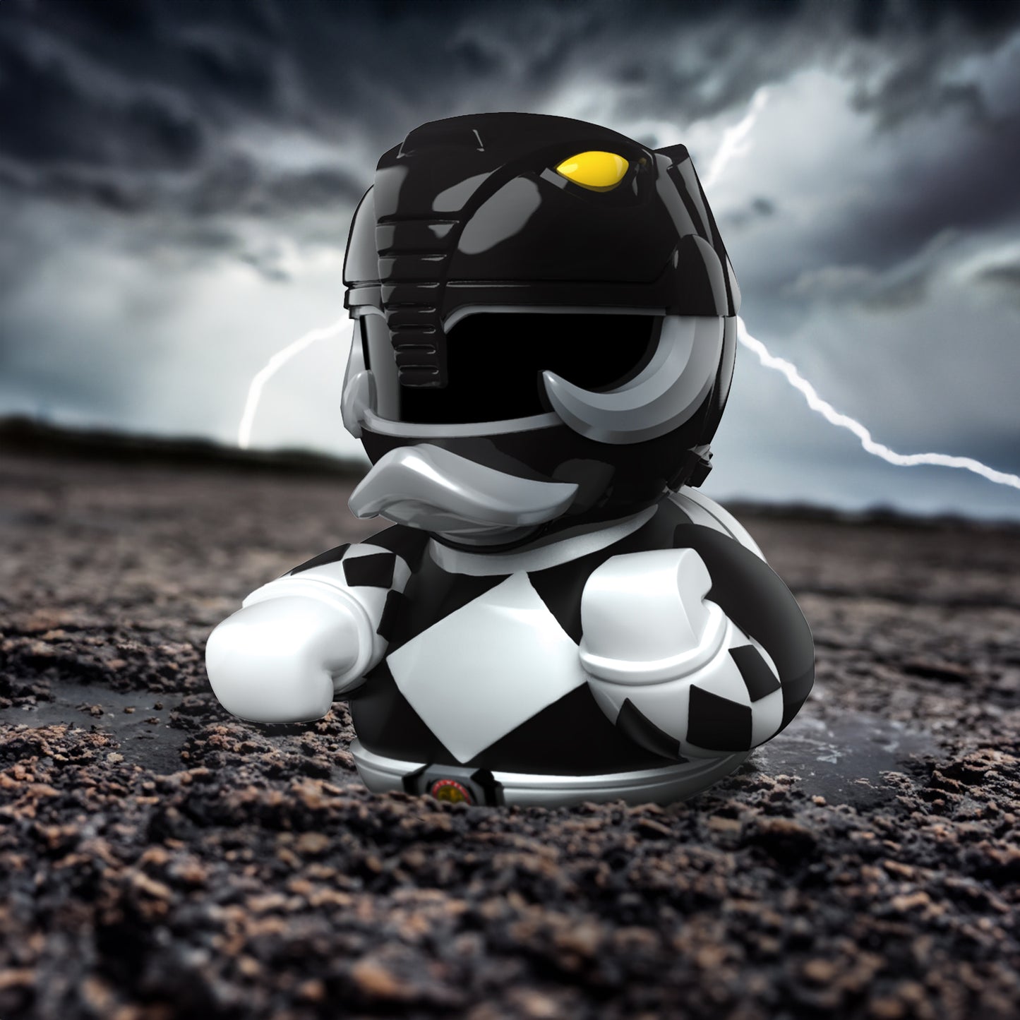 POWER RANGERS BLACK RANGER (MIGHTY MORPHIN) TUBBZ COSPLAY DUCK COLLECTIBLE (LIMITED EDITION) - KUWAIT