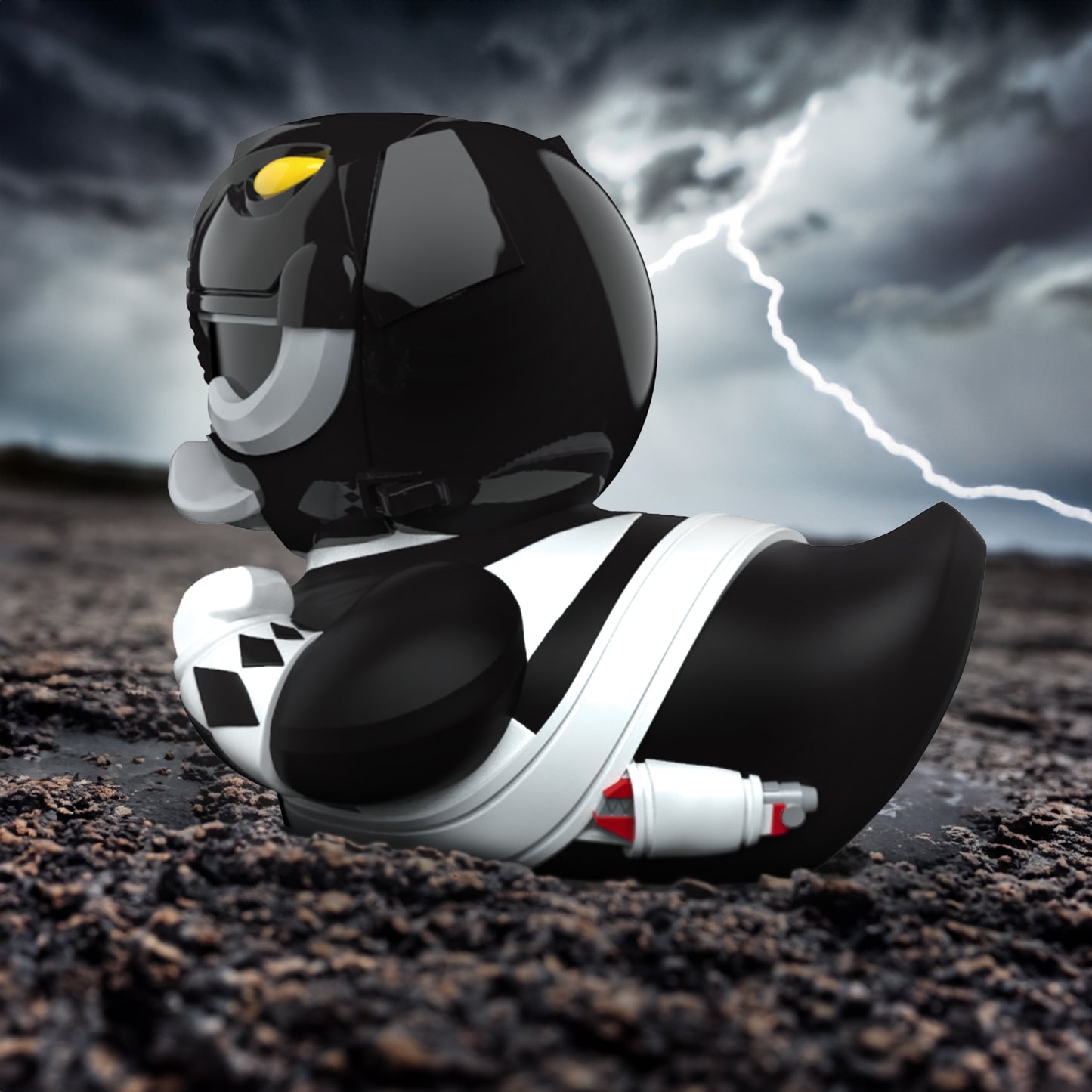 POWER RANGERS BLACK RANGER (MIGHTY MORPHIN) TUBBZ COSPLAY DUCK COLLECTIBLE (LIMITED EDITION) - KUWAIT