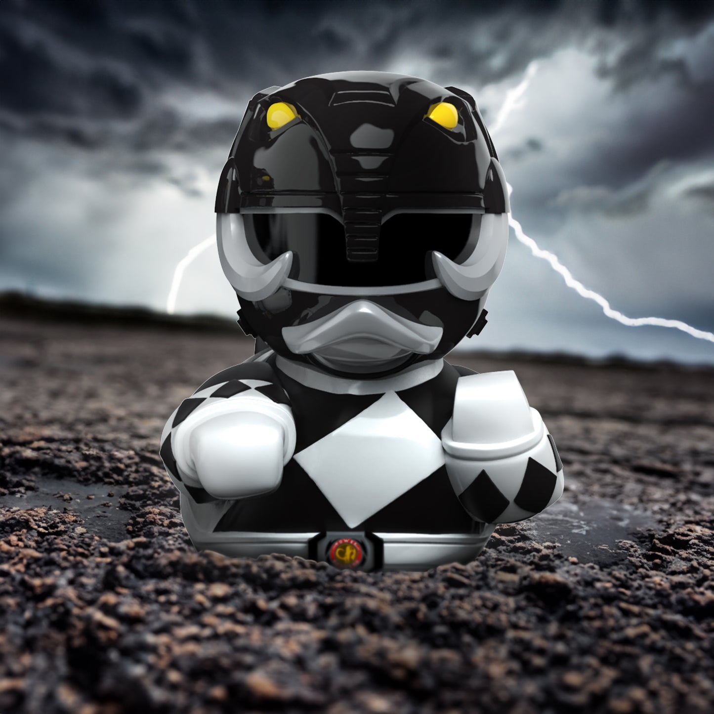 POWER RANGERS BLACK RANGER (MIGHTY MORPHIN) TUBBZ COSPLAY DUCK COLLECTIBLE (LIMITED EDITION) - KUWAIT