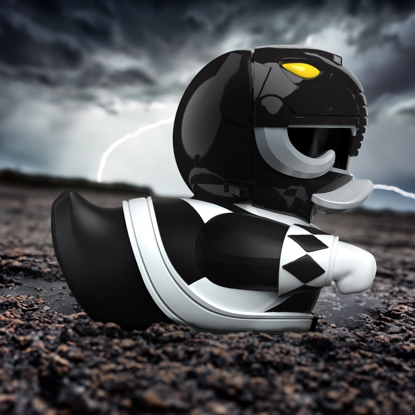 POWER RANGERS BLACK RANGER (MIGHTY MORPHIN) TUBBZ COSPLAY DUCK COLLECTIBLE (LIMITED EDITION) - KUWAIT