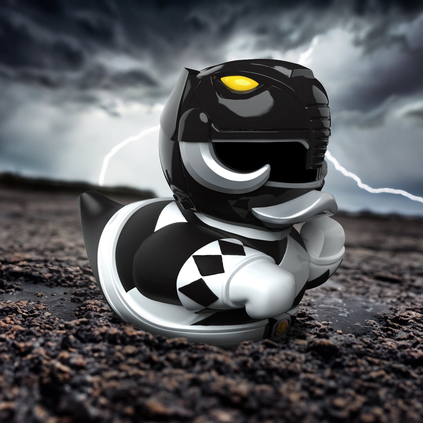 POWER RANGERS BLACK RANGER (MIGHTY MORPHIN) TUBBZ COSPLAY DUCK COLLECTIBLE (LIMITED EDITION) - KUWAIT