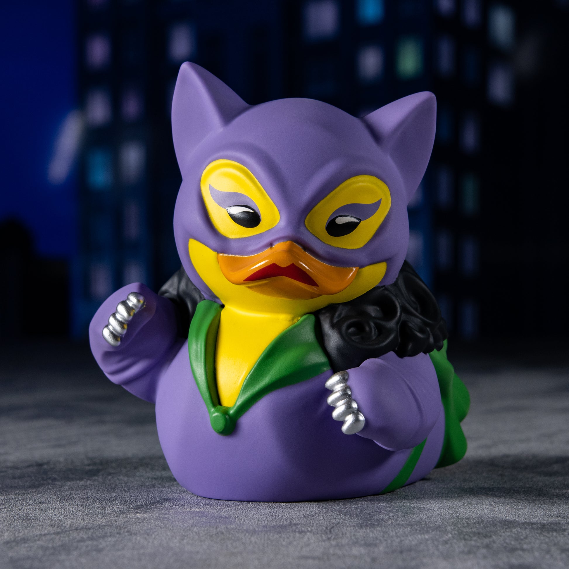 Front view of DC COMICS CATWOMAN TUBBZ Cosplaying Duck Collectible in Kuwait