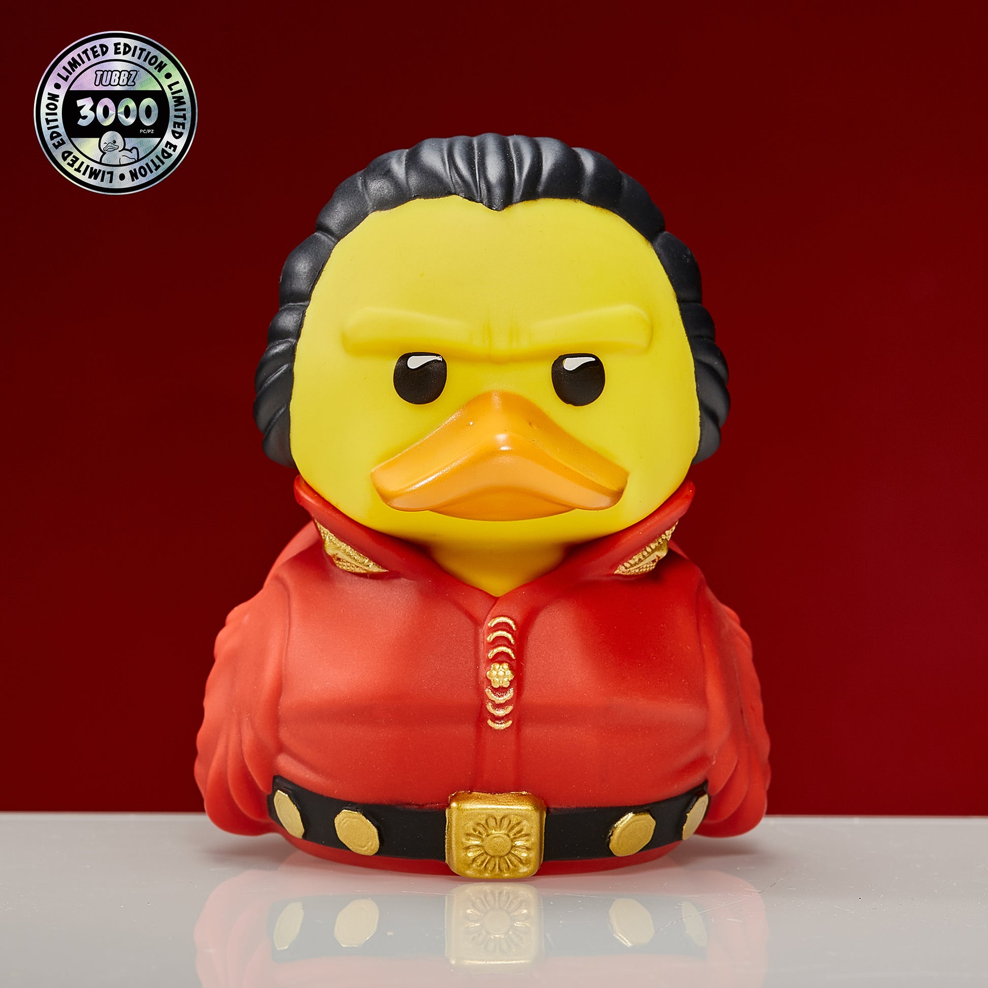 Front view of Star Trek Khan TUBBZ Cosplaying Duck Collectible in Kuwait