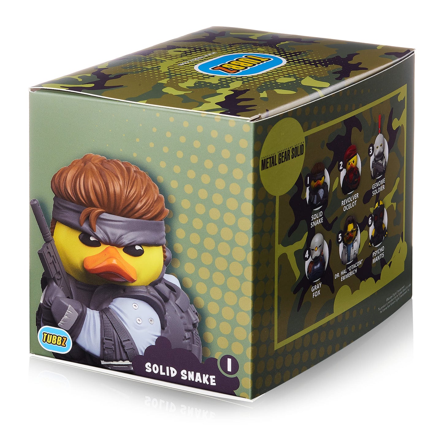 METAL GEAR SOLID SOLID SNAKE TUBBZ (BOXED EDITION) - KUWAIT