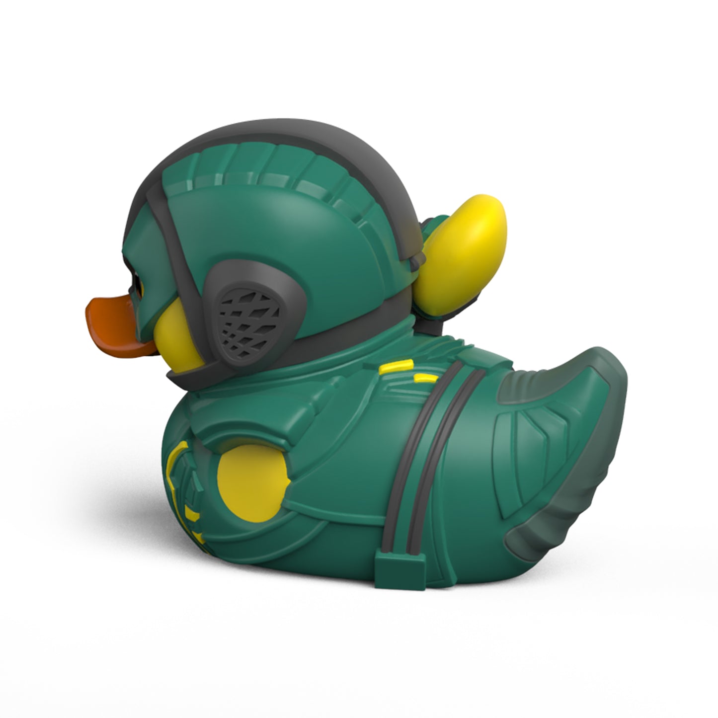 Side angle of T.D.K. TUBBZ Cosplaying Duck