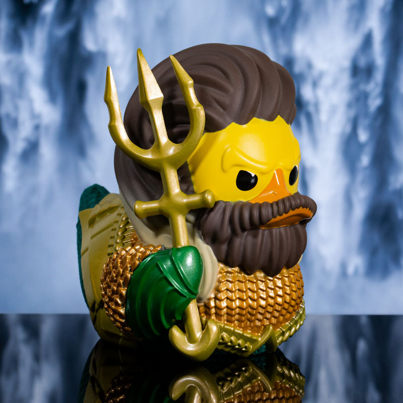 Side angle of AQUAMAN TUBBZ Cosplaying Duck